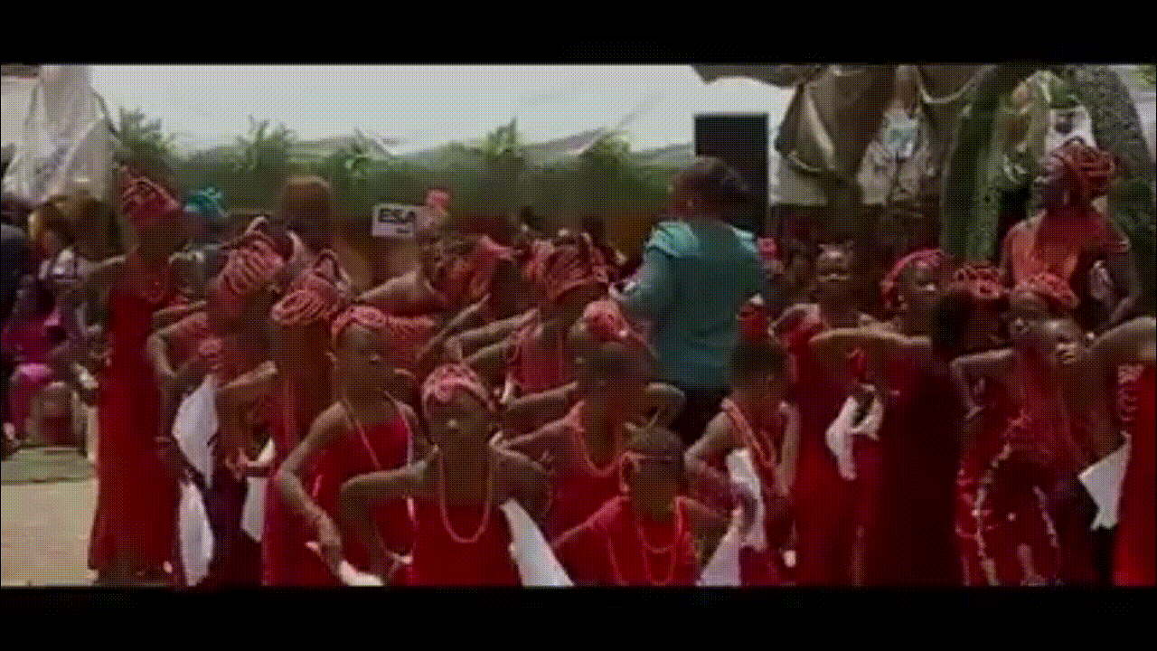 Children dancing